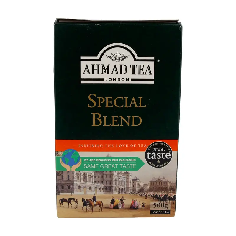 Schwarztee Ahmad Tea Special Blend | Tee | Edle Schwarztee-Mischung mit Bergamotte | 500 g