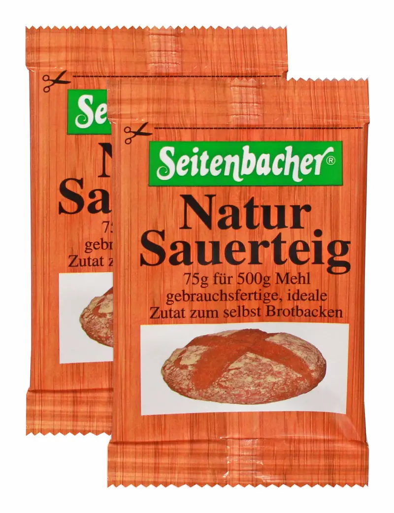 Seitenbacher Natur Sauerteig I 2 Portionsbeutel 10er Pack (10x150 g)