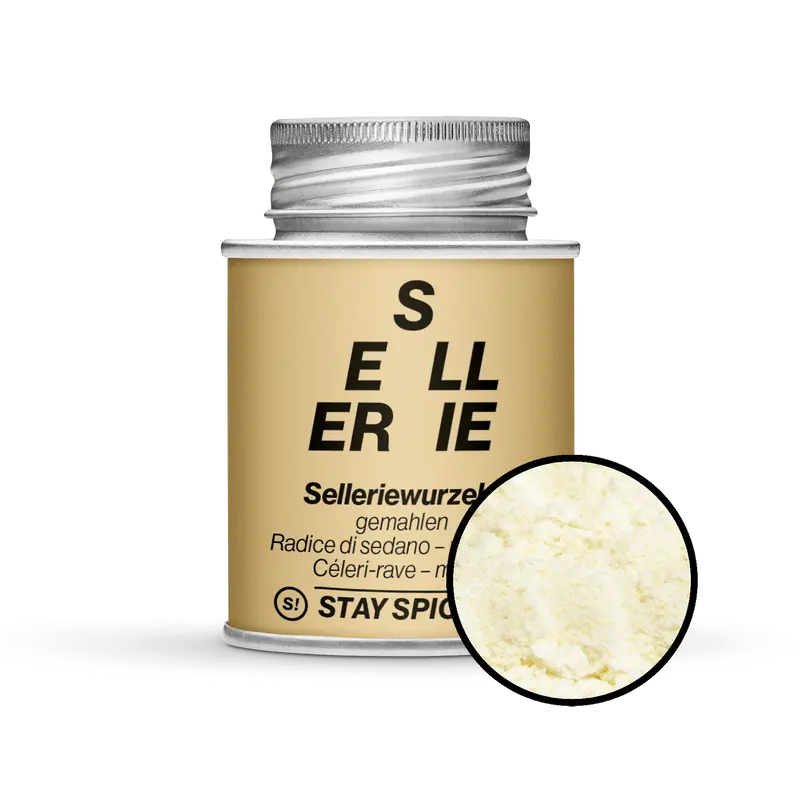 Selleriewurzel gemahlen
