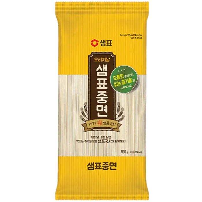 SEMPIO Weizennudeln Soft&Thick Jungmyun 900G