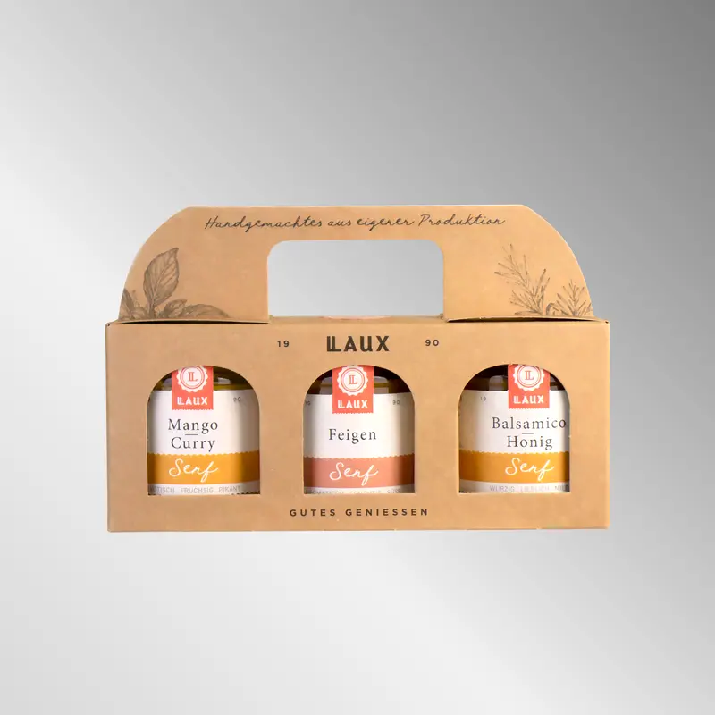 Senf - 3er Geschenkset  - 3 x 130 ml