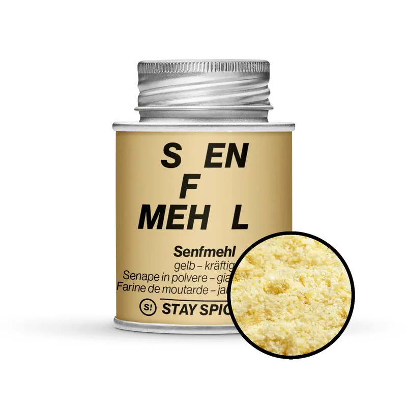 Senfmehl gelb