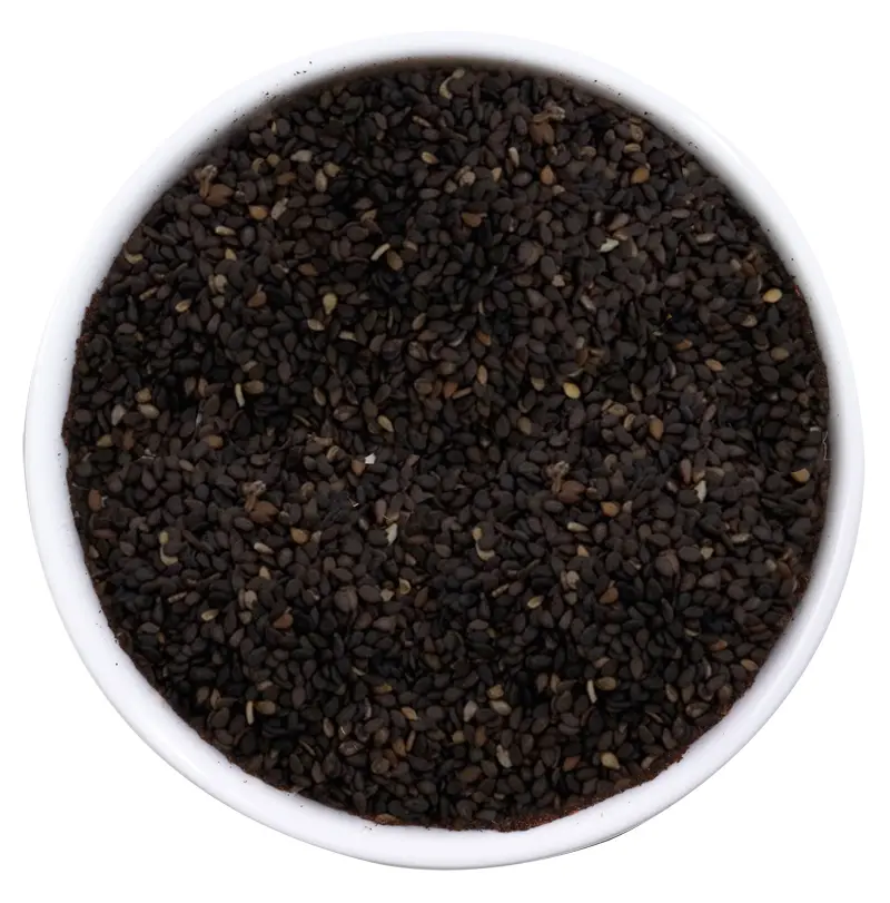 Sesam, schwarz, ganz