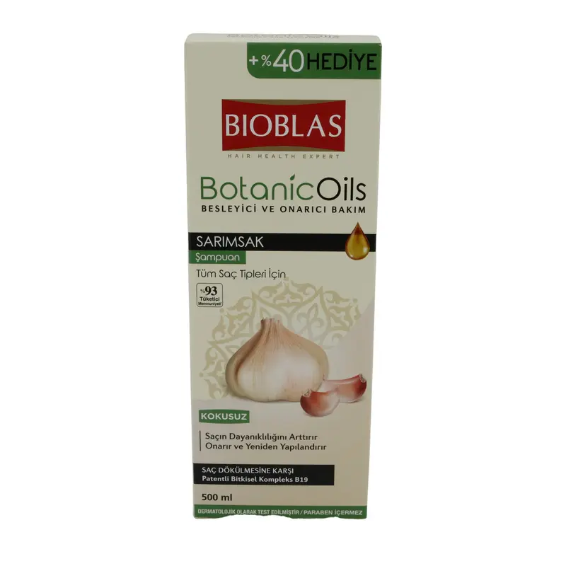 Shampoo Bioblas BotanicOils Knoblauch-Shampoo | Shampoo | 500 ml