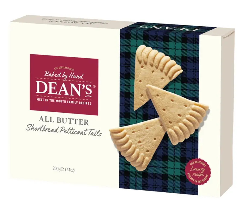 Shortbread All Butter Petticoat Tails von Dean's (200 g)