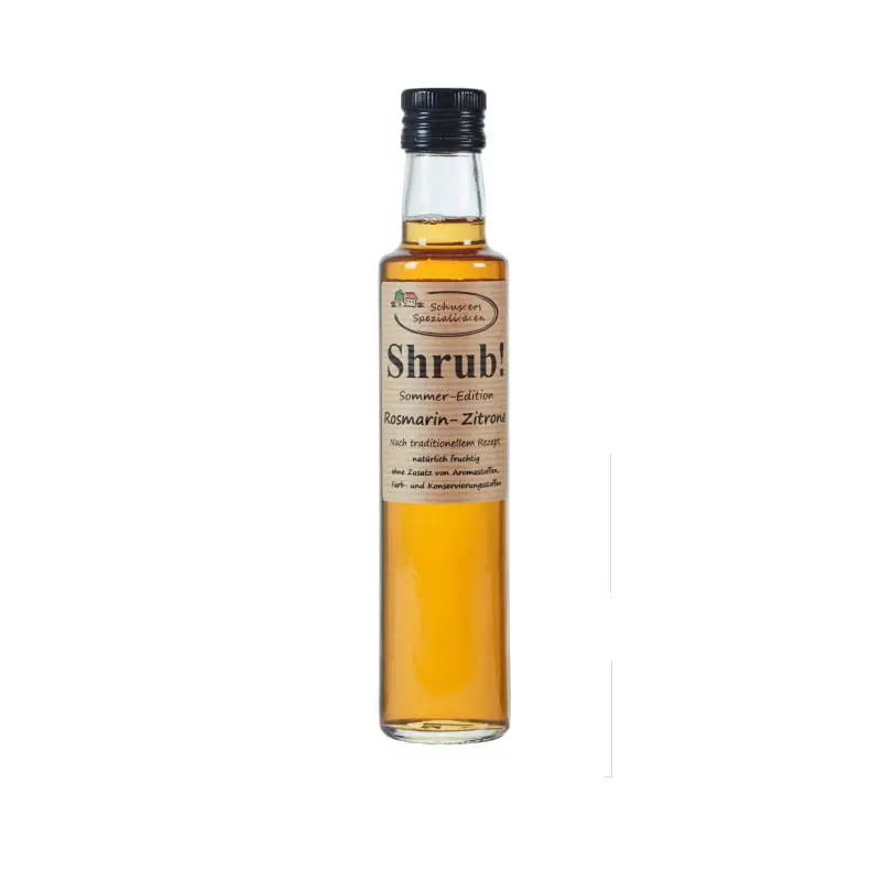 Shrub! Rosmarin-Zitrone - alkoholfrei