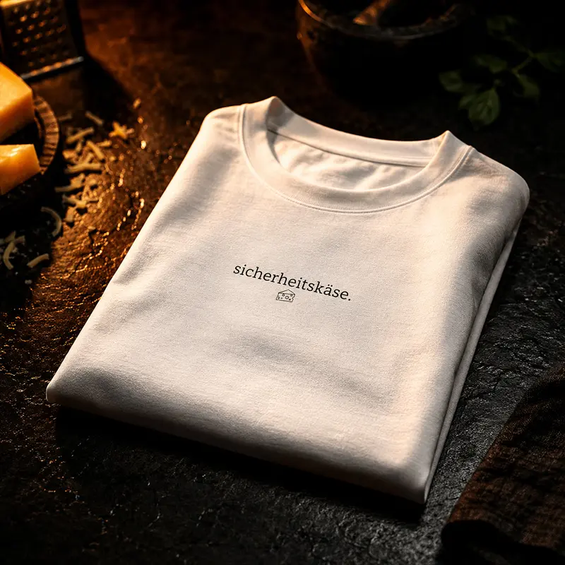 SICHERHEITSKÄSE - Premium T-Shirt Oversize
