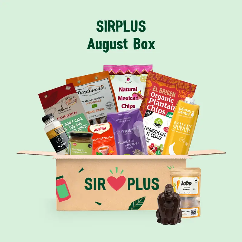 SIRPLUS Box August als Probe