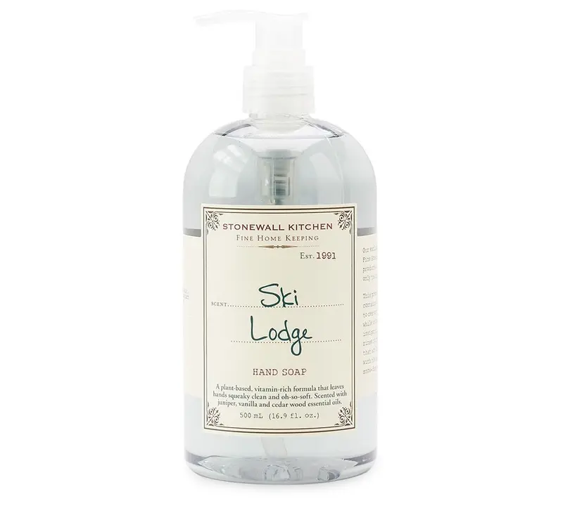 Ski Lodge Hand Soap von Stonewall Kitchen (Spender mit 500 ml Flüssigseife)