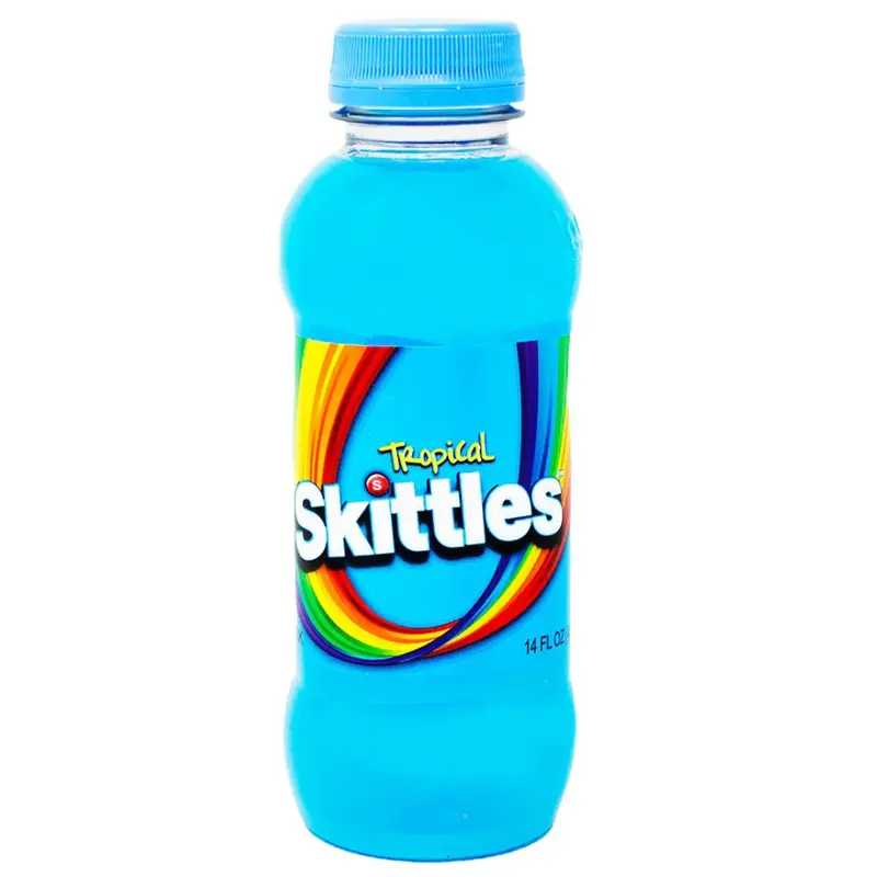 Skittles Juice Tropical Drink, Getränk mit tropischem Fruchtgeschmack mit 414ml
