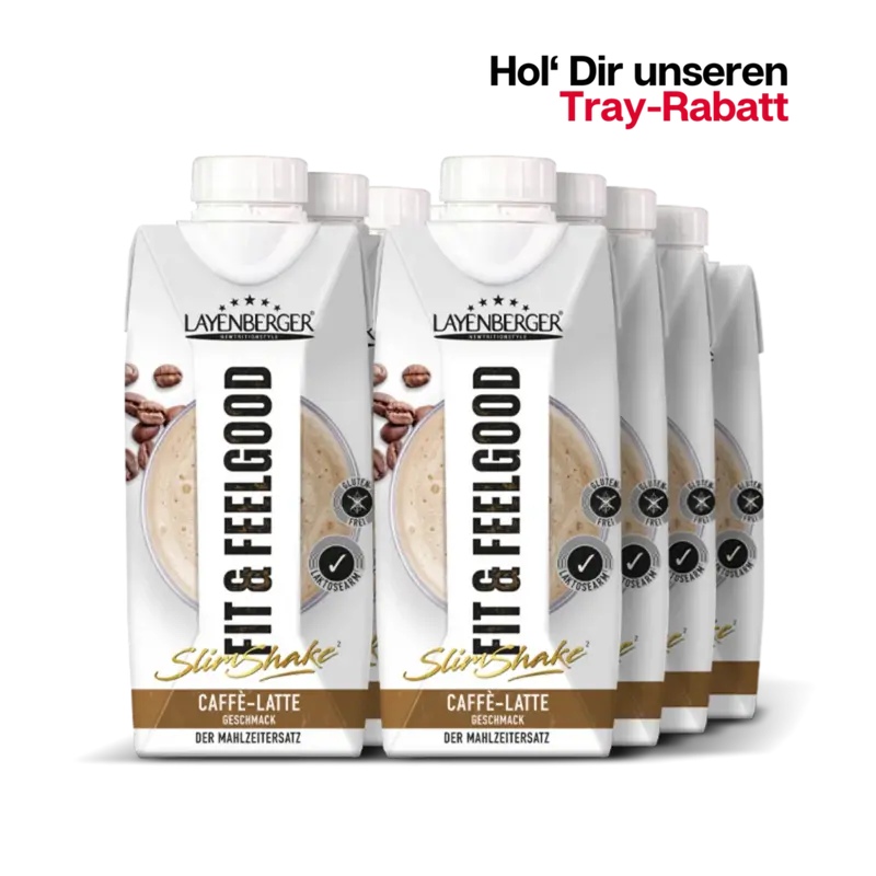 SLIM SHAKE FIXFERTIG Caffé Latte 8er Karton