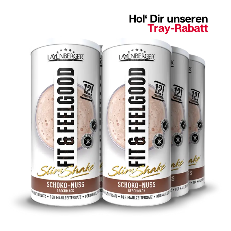 SLIM SHAKE POWDER Schoko-Nuss 6er Karton