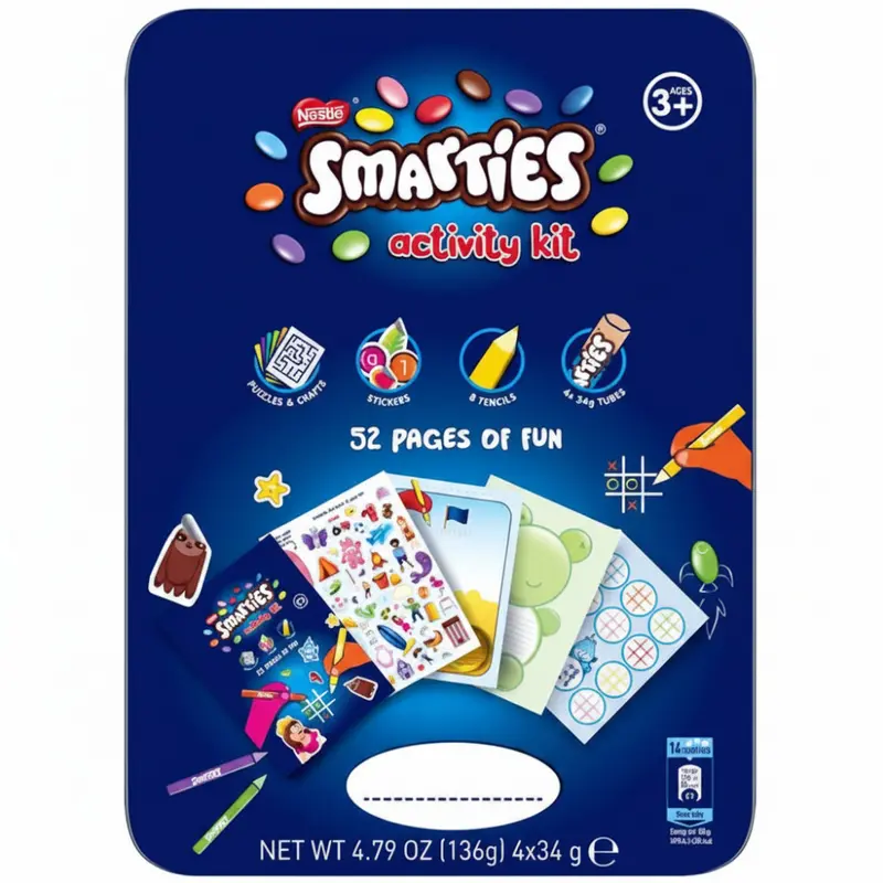 Smarties Activity Kit Blechdose 136g