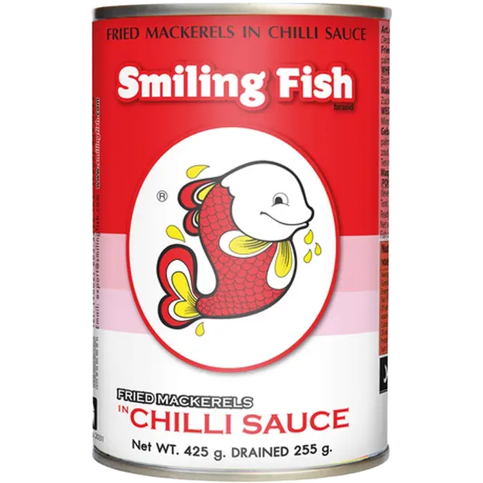 SMILING FISH Makrele in Chilisauce Dose 425G