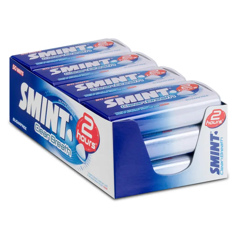 Smint 2Hours Peppermint Pastillen 12 x 35g