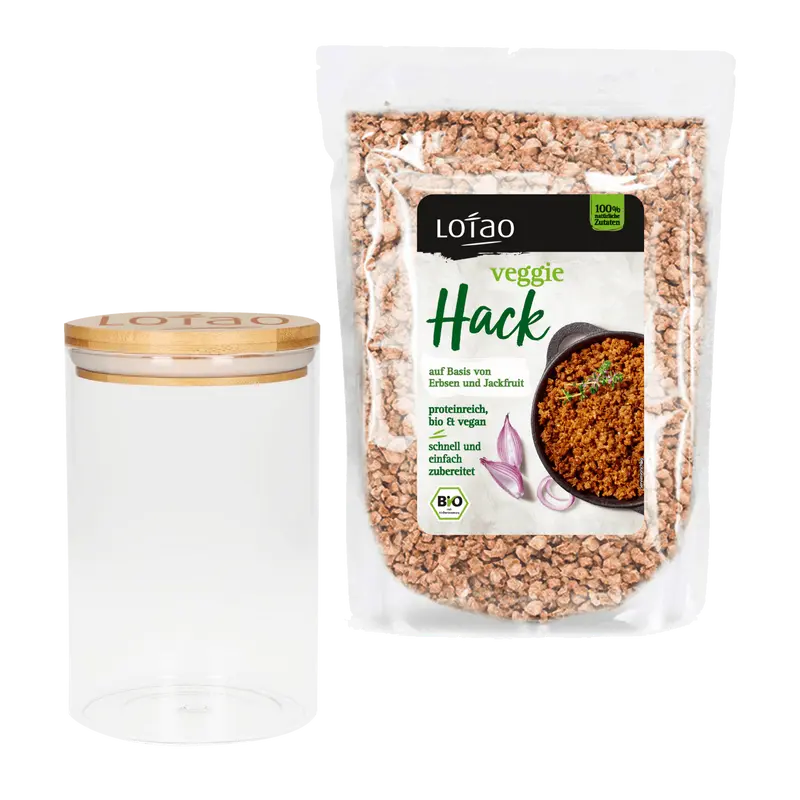 Spar-Set 1kg Veggie Hack & Vorratsglas