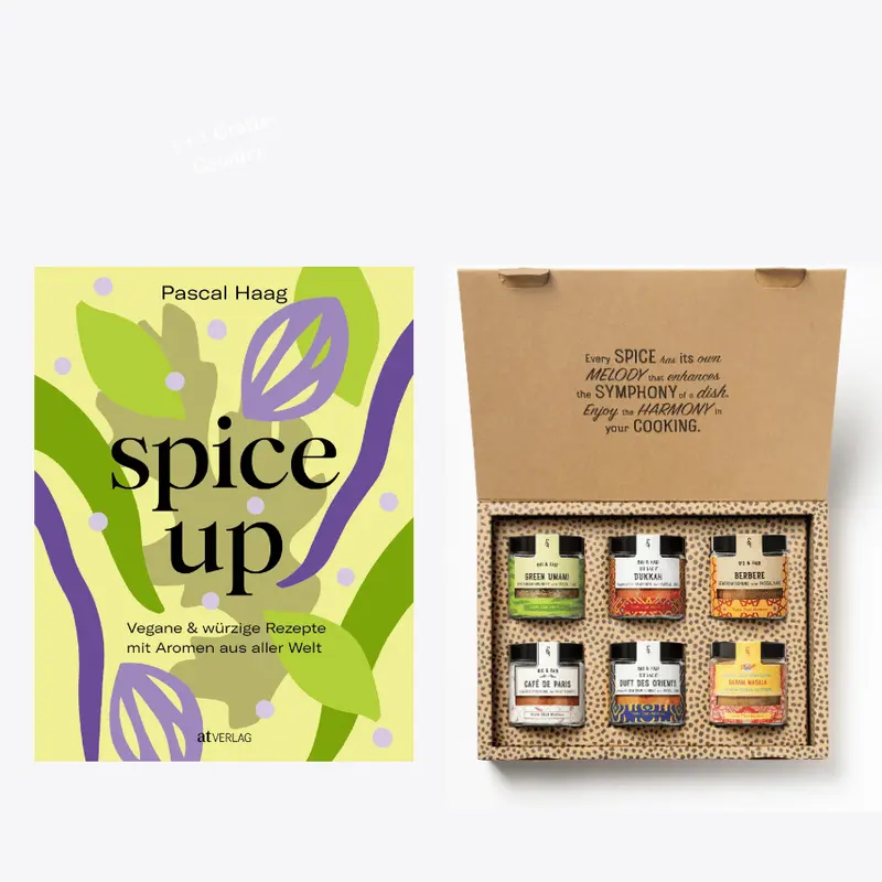 Spice up Kochbuch & Gewürzset