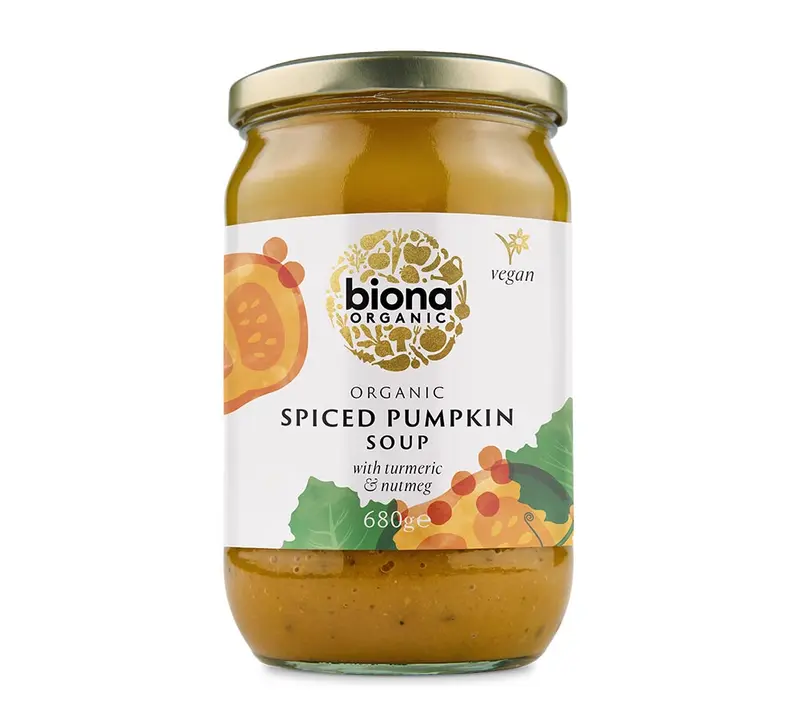 Spiced Pumpkin Soup von Biona