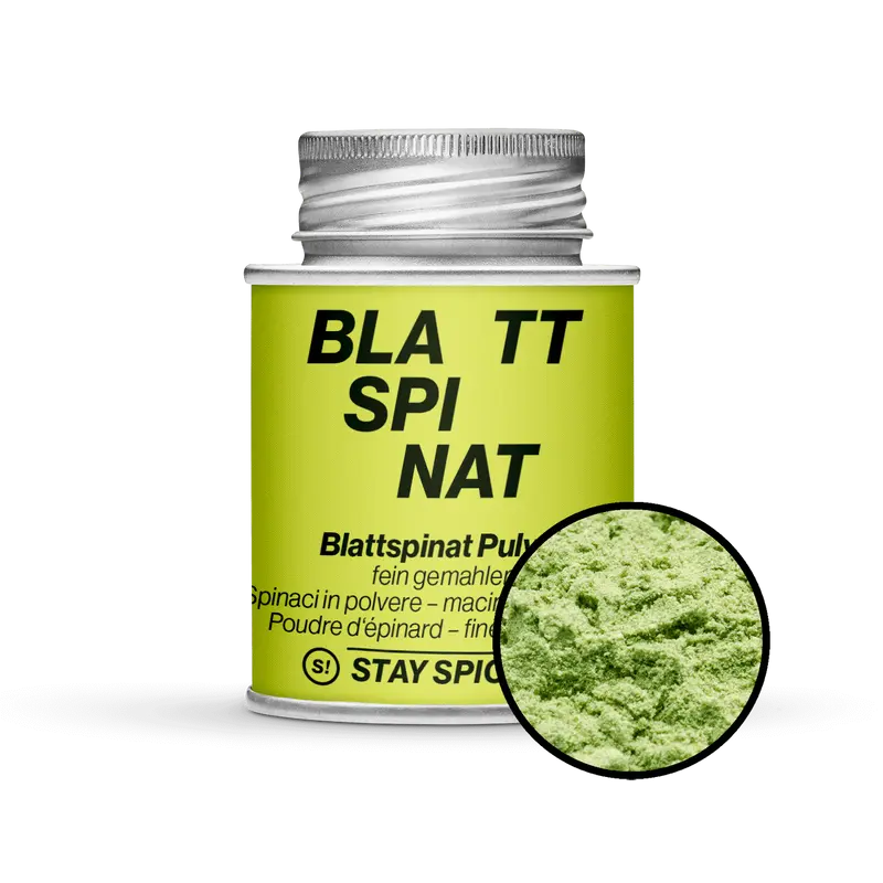 Spinat Pulver - Blattspinat - fein gemahlen