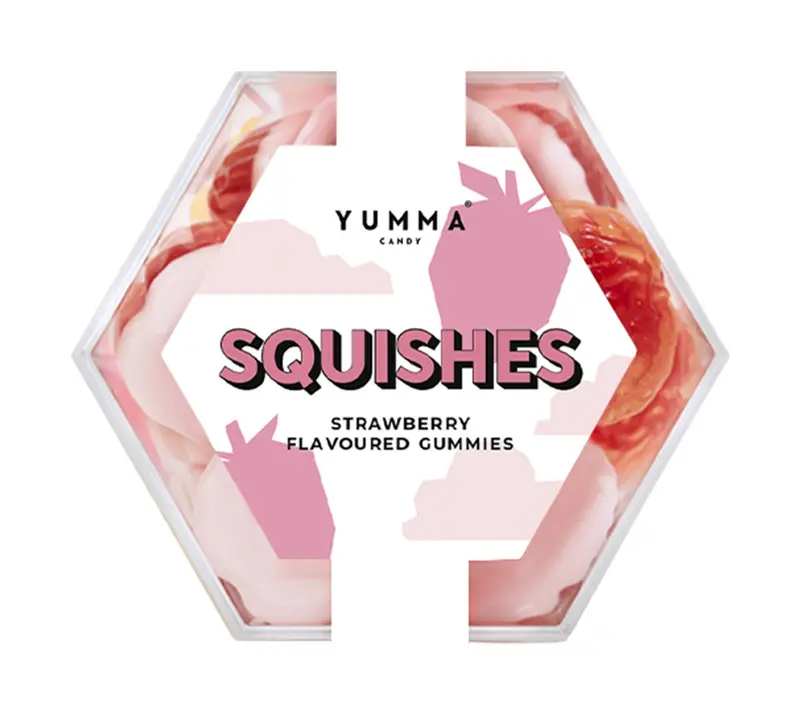 Squishes Hexagon Box von Yumma Candy (93 g)
