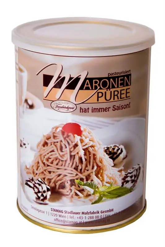 Stamag Maronenpüree pasteurisiert 1kg