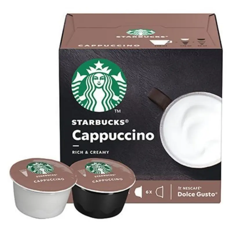 Starbucks Dolce Gusto Cappuccino, 12 Kapseln von Nescafè