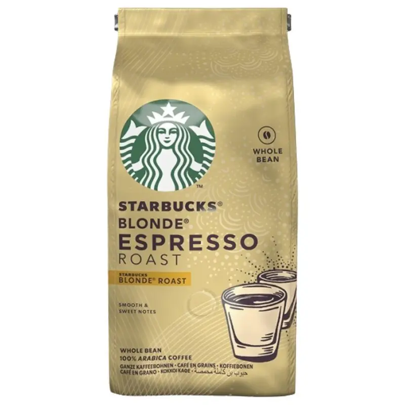 Starbucks Ground & Roast Blonde Espresso, Kaffeepulverzubereitung für 200g