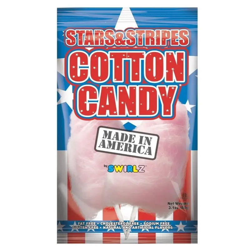 Stars and Stripe Cotton Candy, Zuckerwatte 88g