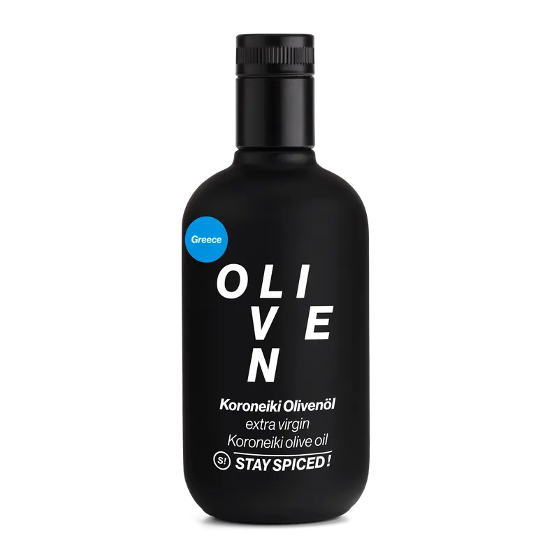 STAY SPICED! Olivenöl Koroneiki Olives 0,5 Liter