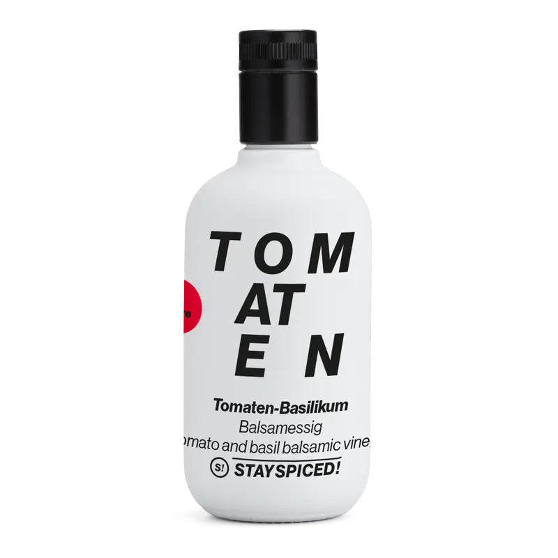 STAY SPICED ! Tomaten-Basilikum Balsamessig