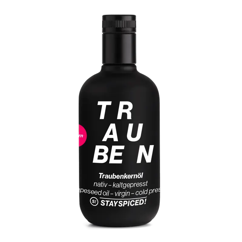 STAY SPICED ! Traubenkernöl aus Bayern