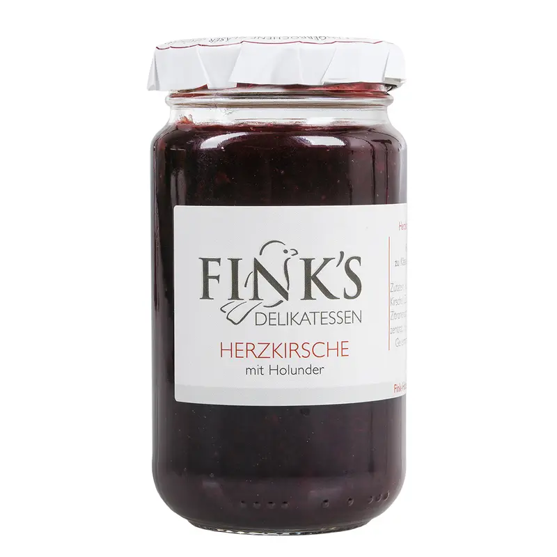 Steirische Herzkirsche mit Holunder