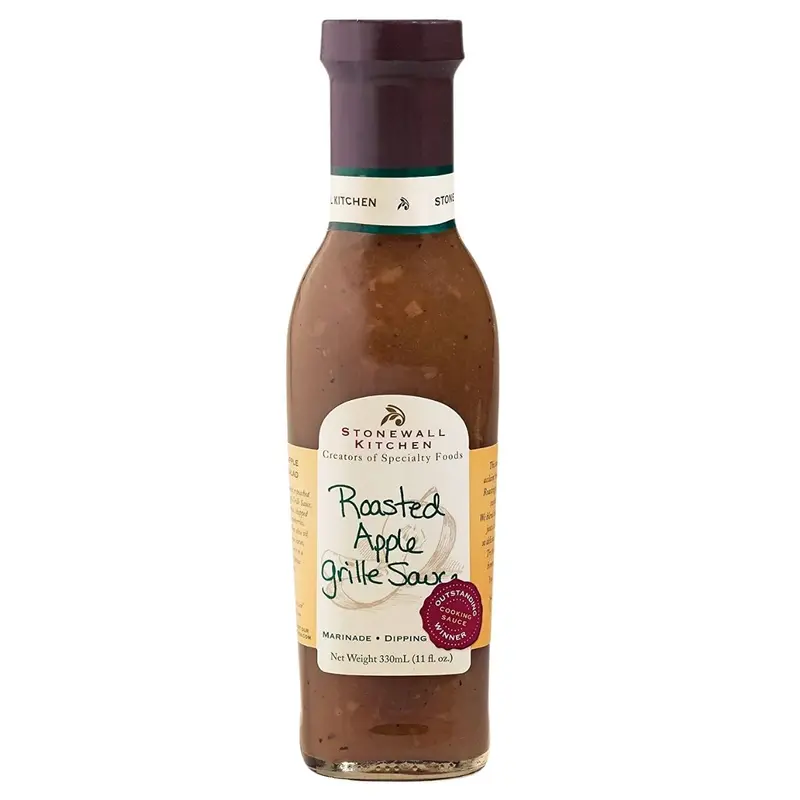 Stonewall Kitchen Roasted Apple Grill Sauce, Apfel-Barbecue-Sauce 385g