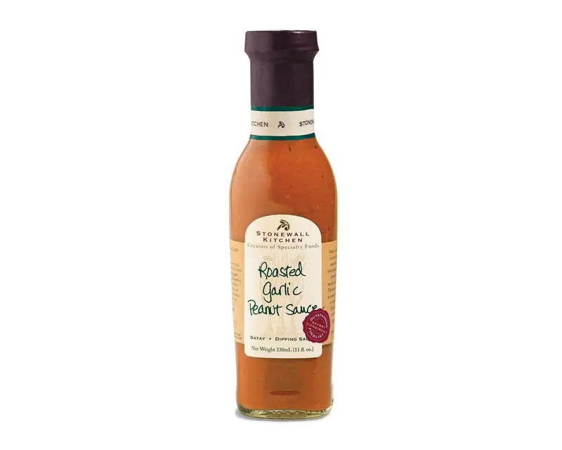 Stonewall Kitchen - "Roasted Garlic Peanut Sauce" (330 ml)