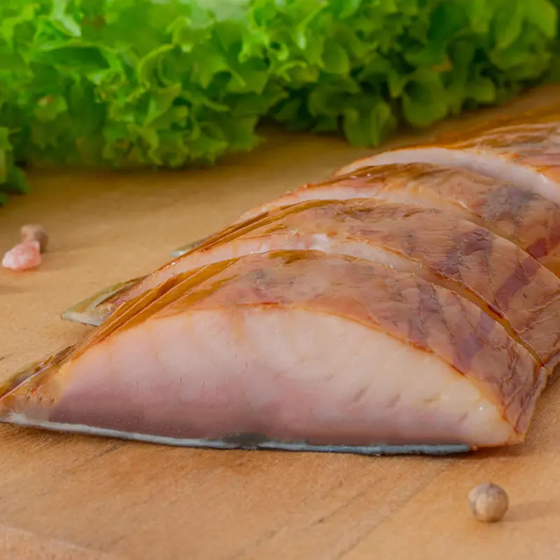 Störfilet geräuchert (Knorpelfisch ohne Gräten)