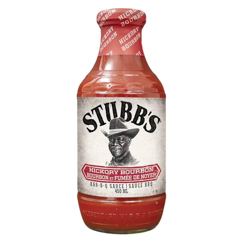 Stubb's Hickory Bourbon, Barbecue-Sauce 450ml