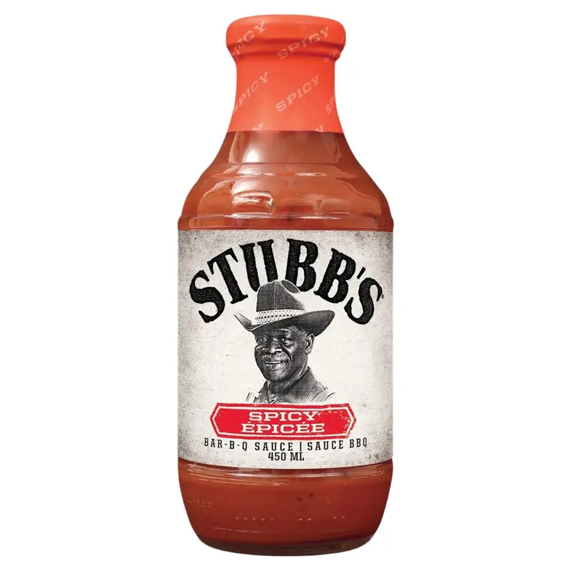 Stubb's Spicy BBQ Sauce, würzige Barbecuesauce in 450 ml