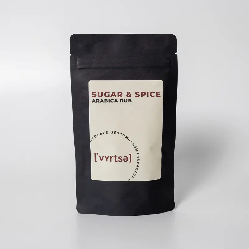Sugar & Spice Arabica – Coffee Rub mit echter Espressobohne