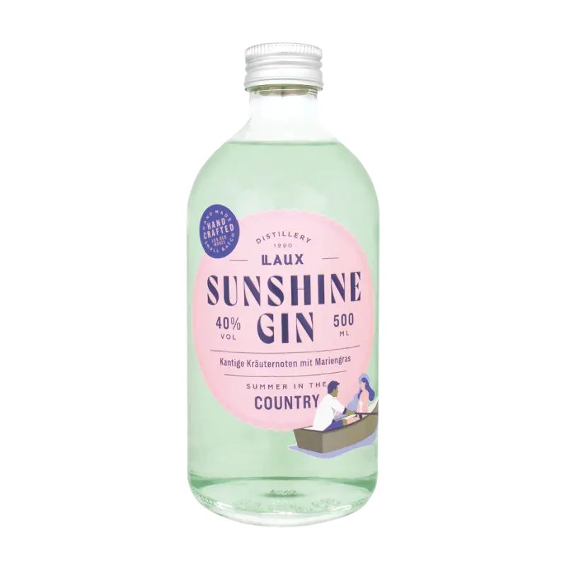 Sunshine Gin - Summer in the Country - 500 ml Flasche -40% vol