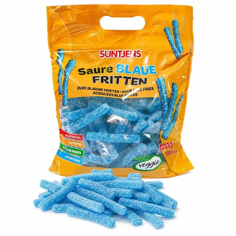 Suntjens Saure Blaue Fritten 1 kg