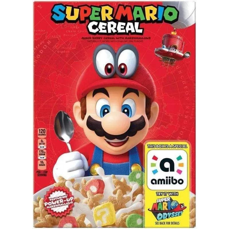 Super Mario Cereal, Mais- und Haferflocken 227g