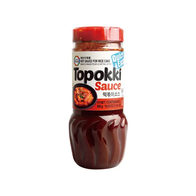 Surasang Scharfe Sauce für Topokki (Reiskuchen) 432ml