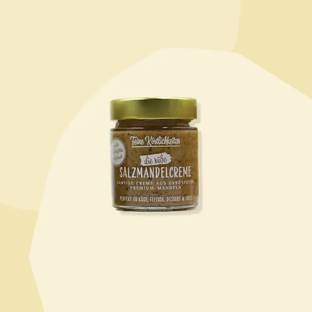 Süße Salzmandelcreme