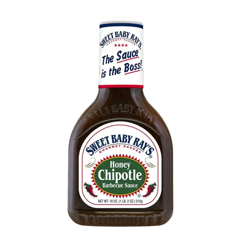 Sweet Baby Ray's Honey Chipotle Barbecue, süße Chipotle-Barbecue-Sauce mit Chili, 510g