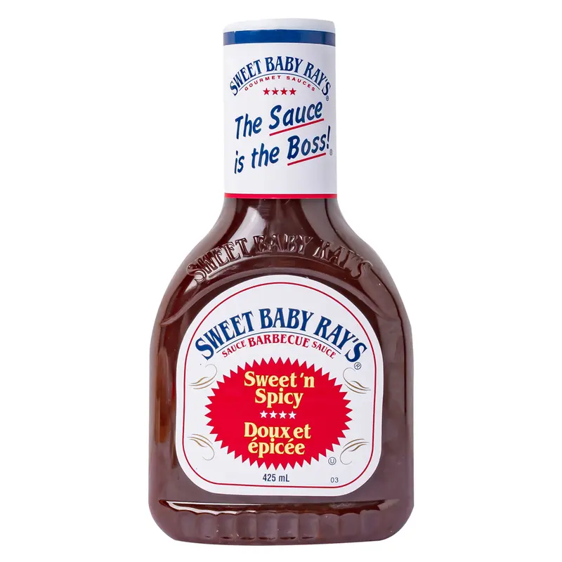 Sweet Baby Ray's Sweet'n Spicy, süß-würzige Chilibarbecuesoße in 425 ml