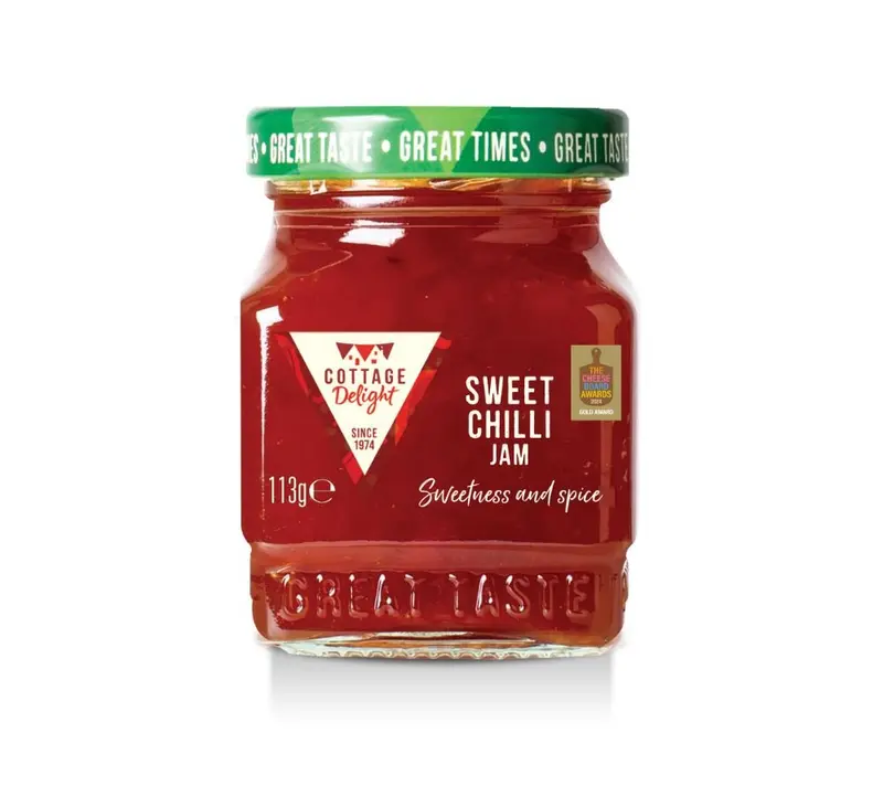 Sweet Chilli Jam von Cottage Delight (113 g Glas)
