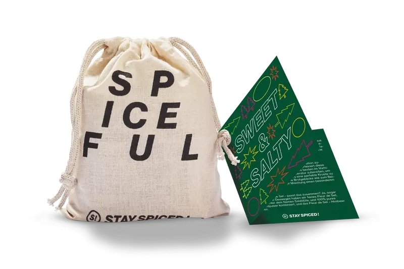 SWEET & SALTY | Gewürze Set | 4 Gewürze im Jutebeutel
