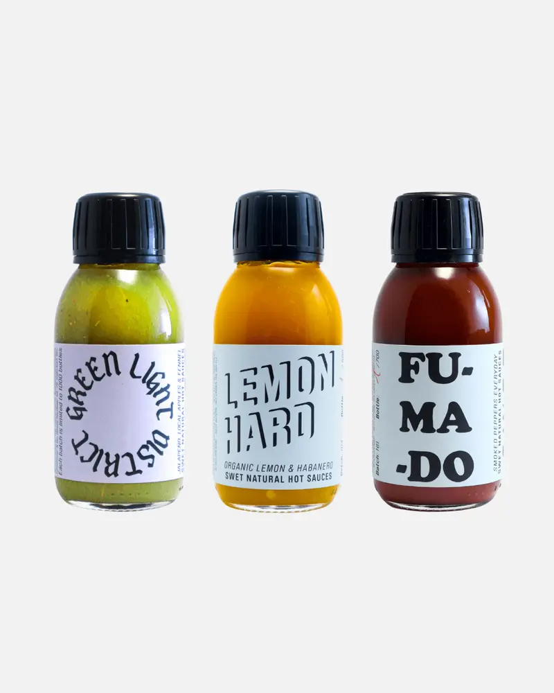 Swet Hot Sauce Set, 3 x 100ml