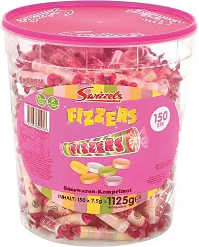 Swizzels Fizzers Rollen 150 Stück 1,2 kg