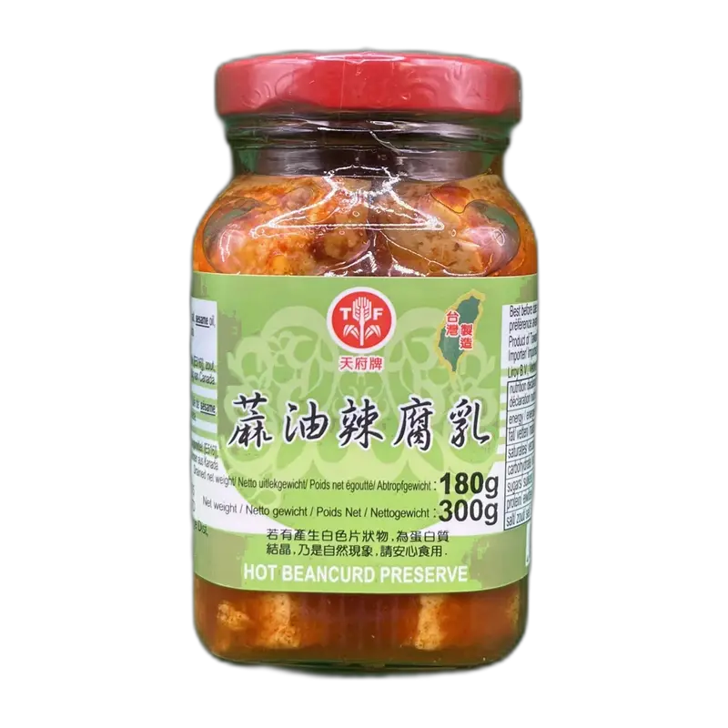 SZECHUAN TIAN FU Chili Beancurd Spicy 300G
